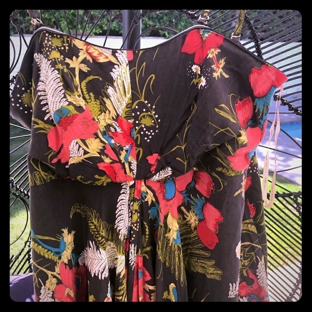 Lucy Paris floral print Dress.Size S